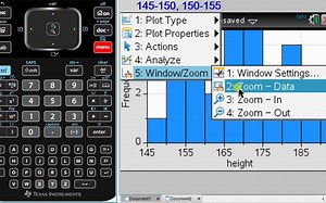 YouTube 搬运 图形计算器使用 TI-nspire Creating a Histogram