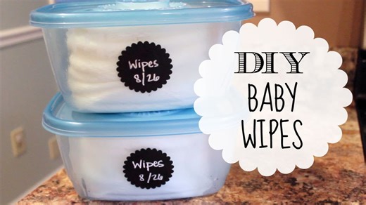 How to make baby wipes | DIY baby wipes