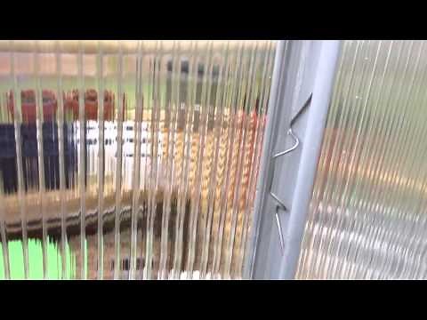 Pin Clips on Harbor Freight Greenhouse