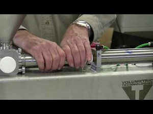 Volumetric Filling Machine: Disassembly and Cleaning