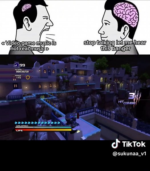 Exploring Windmill Isle Night in Sonic Unleashed