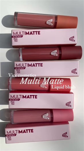 Vice Multi Matte Liquid Blush Review and Usage Tips
