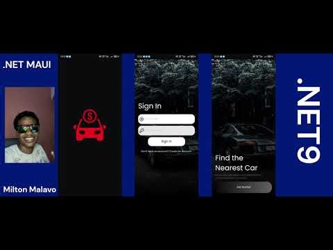 🔴 Car Rental App using .NET MAUI.