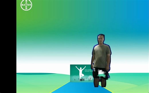 Kinect体感游戏 墙来了 摆姿势躲避障碍游戏