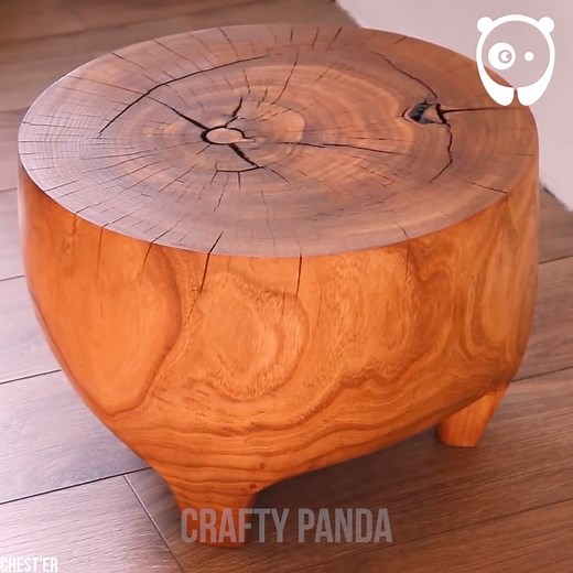 143K views · 225 reactions | Making a coffee table from a tree stump By CHEST'ER (youtube.com/channel/UCmRBWspht0wl5JIAbHndOKQ/featured) | Crafty Panda How | Facebook