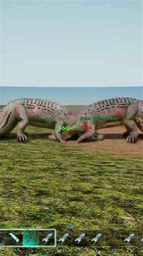 Deinosuchus Vs Paleo Deinosuchus | Ark Survival Ascended | Ark Mods | Gameplay | Level 1’s | Part 3