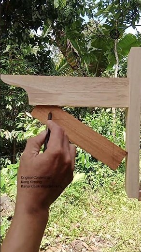 Proper skur length measurement for a rigid and perfectly square joint ‪@karyaklasikwoodworking‬