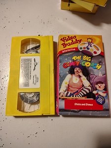 Video Buddy Interactive VHS The Big Comfy Couch Sticks And Stones | eBay