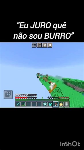 "Eu JURO quê não sou BURRO