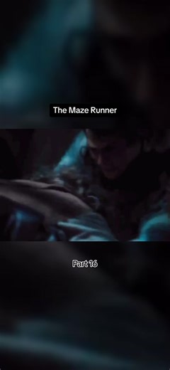 The Maze Runner part 16. Thomas a teenager, arrives in a glade at the center of a giant labyrinth. Like the other youths dumped there before him, he has no memory of his previous life. Thomas quickly becomes part of the group and soon after demonstrates a unique perspective that scores him a promotion to Runner status -- those who patrol the always-changing maze to find an escape route. Together with Teresa the only female, Thomas tries to convince his cohorts that he knows a way out. #fyp #fory