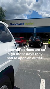 8.3K views · 55 reactions | Where are my thrift store fans?! Goodwills prices have gotten so high they needed to open outlets! #goodwill #thriftstore #upcycled #Booths #resaleboutique | Mettle Modern Design | Facebook