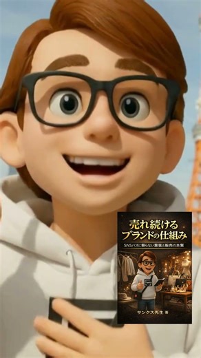 ＃1277「売れ続けるブランドの仕組み」SNSバズに頼らない集客と販売の本質（10分で学ぶ）【サンクス先生のファッションビジネスの授業】《アパレル業界に役立つ最新のマーケットトレンド》 ＃Shorts