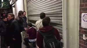 Video: Passengers forced to break out of Sutton train station