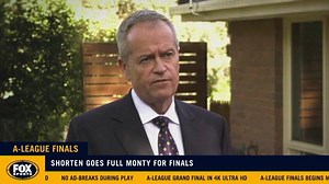 21K views · 311 reactions | This is what happened when Bozza asked Bill Shorten for his thoughts on the A-League Finals. | Fox Sports Football | Facebook