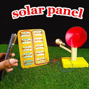 939K views · 2.5K reactions | How to make solar panel using blade - free energy solar panel | Rana Craft | Facebook