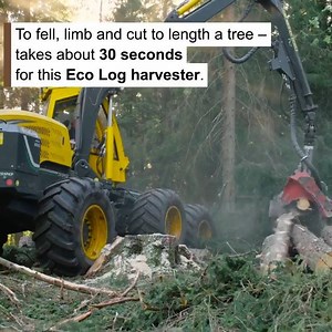 75K views · 499 reactions | Volvo Penta – Mighty Jobs – D8 engine helps this harvester handle huge workloads Source: Volvo Penta | Forestry Equipment in Action | Facebook