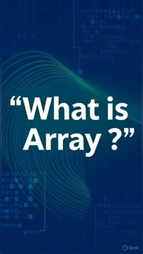 What is Array ? Same Type Values in One Variable | Programming Basics Hindi #array #python #dsa