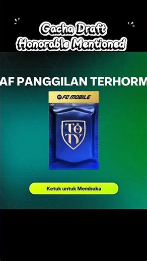 Gacha Draft Honorable Mentions | Fc Mobile 26 #fcmobile26 #fcmobileid #easportgame