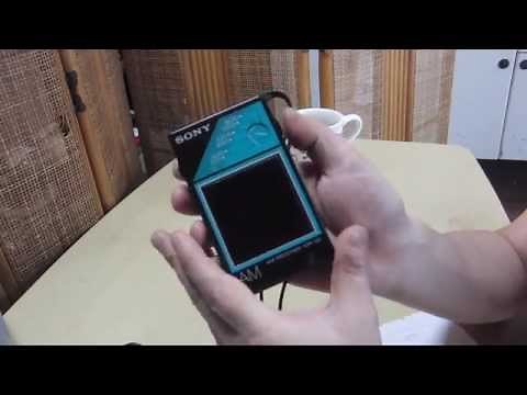 ハードオフのジャンク箱にあったSONYのレトロなラジオを直してみたよ