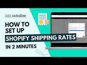 How to set up Shopify Shipping Rates in less than 2 minutes