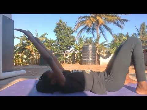 How to bridge pose ( Beginner tutorial ) [ Easy backbend step by step ]