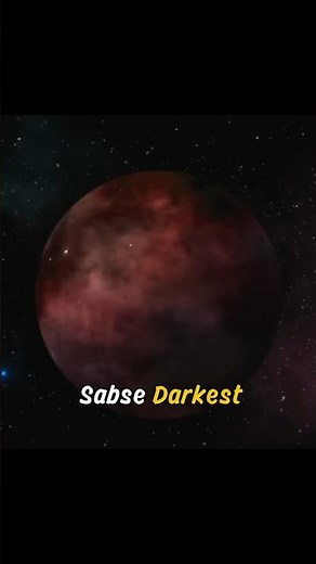 Darkest Planet In The Universe ☠️👆 #space #blackhole #spacefacts #planet