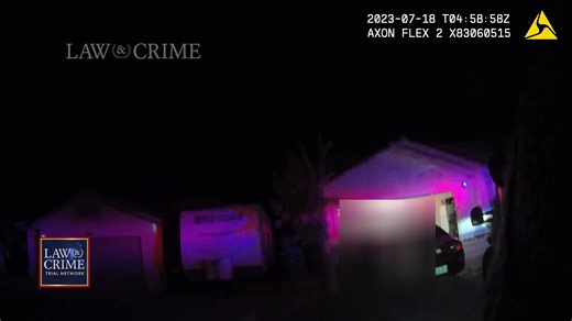 Bodycam footage shows the moments surrounding a police raid on a Nevada home that may be connected to the murder of Tupac Shakur. The Las Vegas Metropolitan Police Department said a man and woman were detained before SWAT officers thoroughly searched the home on July 18. Authorities reportedly seized numerous items, including magazines, computers, hard drives, and photos from the 1990s. No arrests have been made in the case so far. | Law&Crime
