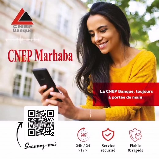 3K views · 56 reactions | A l'ouverture d'un compte bancaire, CNEP-Banque vous présente le pack Marhaba : Carte bancaire Carnet de chèque Service SMS Service EBanking Service MobiBanking Et tout cela gratuitement. | La Caisse Nationale d’Epargne et de Prévoyance-Banque | Facebook