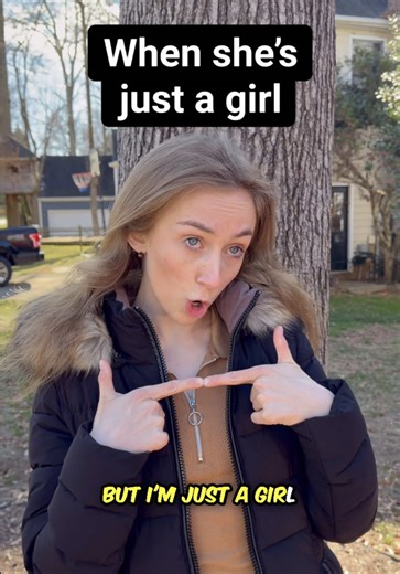 When she’s just a girl @@oxbrandi #girlproblems #girlgang #imjustagirl #fyp #girls I'm just a girl, girl problems, girls girl, friendship