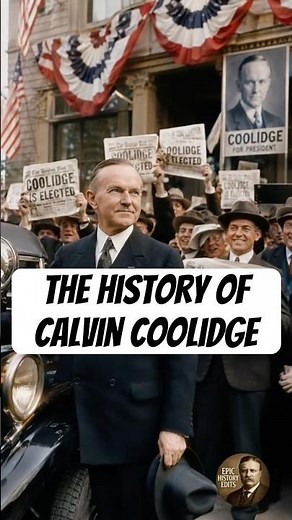 The History of Calvin Coolidge. #america #president #history #government #politics