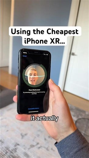 Using the cheapest iPhone XR… #iphonexr #apple #techtok