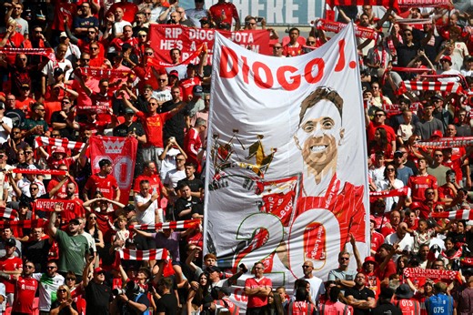 Liverpool reveal plans for permanent Diogo Jota memorial at Anfield