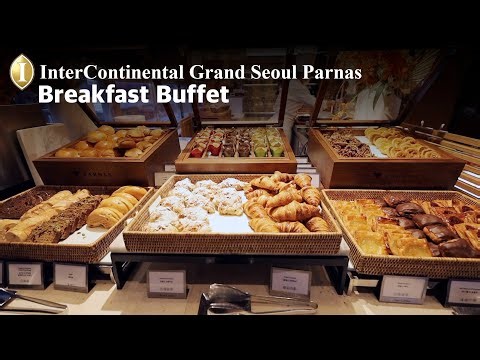 Amazing buffet breakfast at the InterContinental Grand Seoul Parnas.