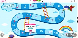 An interactive educational game to assist children in virtual learning