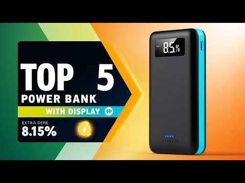 Top 5 Best Power Banks with LCD Display 2026 🔋 Smart Charging Guide