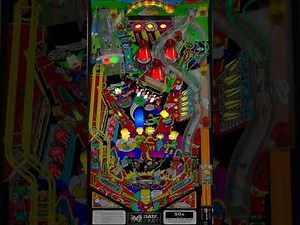 The Simpsons Pinball Data East 1990 📺