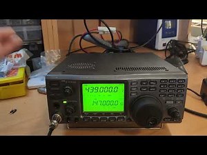 Icom IC910H dual band all mode heading down to VK7,a beautiful radio to start VHF UHF dx season with