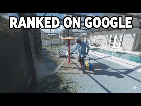 Had to Clean This Disney Vacation Splash Pad FAST… Guests Were Coming... Kissimmee, Fl