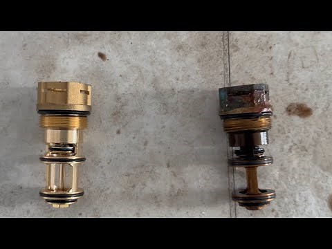 How to replace Baxi Duo tec Diverter valve cartridge with motor unit/actuator valve step by step