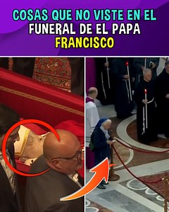 4.1M views · 114K reactions | Cosas que no viste en el Funeral de El Papa Francisco | Novel Info | Facebook