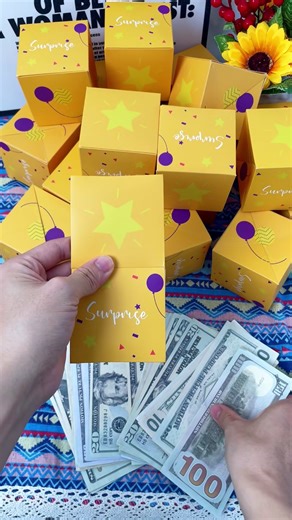 Birthday Surprise Explosion Box. #birthday #birthdaygift #fyp #surprise #tiktokmademebuyit
