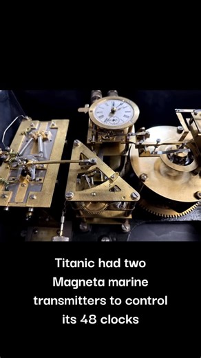 The Clockworks, London on Instagram: "The Magneta Marine Transmitter was an early commercial solution to the problem of transatlantic timekeeping on large ships, which developed along with ocean liner technology towards the end of the nineteenth century. Very few of these Magneta systems were made - two were installed in the Titanic and another two in her sister ship, Olympic. We’ve recently had this one from our collection out on the bench. #titanic #transatlantictime #magneta #clocks"