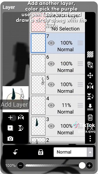 Tutorial: How to Shade Horns in Gacha Life