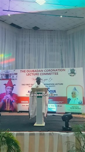 45K views · 1K reactions | Day 3 | At The Olubadan First Coronation Lecture Programme by Prof Toyin Falola at ICC, UI. #olubadan #olubadanofibadanland #ladoja #coronationceremony #ibadanmedia | Ibadan Media | Facebook