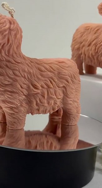 Highland Cow Candle – Detailed Soy Wax Scotland Souvenir Decor - Etsy