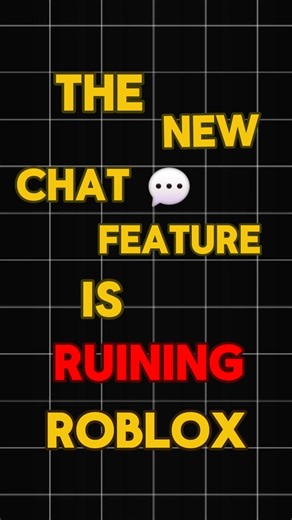 How To Remove The New Roblox Chat Feature! #roblox #shorts