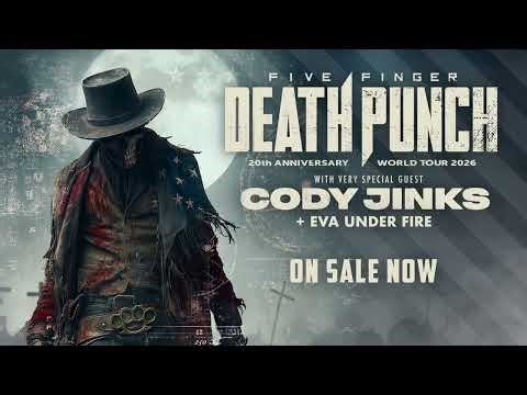Five Finger Death Punch 20th Anniversary Tour 2026 - TICKETS ON SALE NOW!