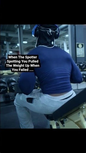 When The Spotter Spotting You At The Gym Touches The Weignt .... #shorts #fitness #workout