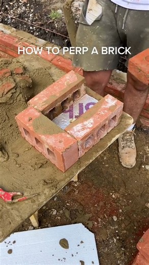 90.How To Lay Bricks tricks For Beginners Using a line 🧱🧱🧱🧱#brickhouse #bricks | Bricklayer