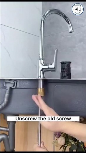 This is the solution is for kitchen faucet loose #shorts #shortsfeed #kitchenfaucet #shower